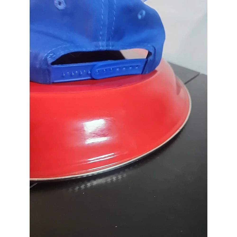 Sonic The Hedgehog Face Cap Hat Youth Kids Adjustable SnapBack Blue